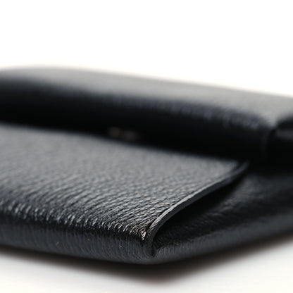 Hermes Chevre Mysore Bastia Coin Purse Black 9 of 9
