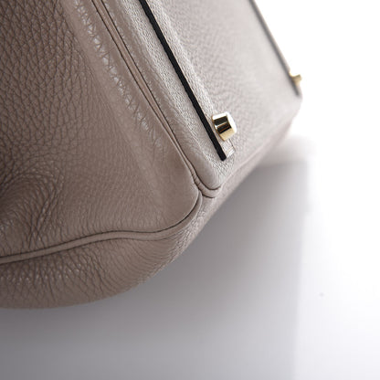Hermes Togo Birkin 40 Gris Tourterelle 34 of 36