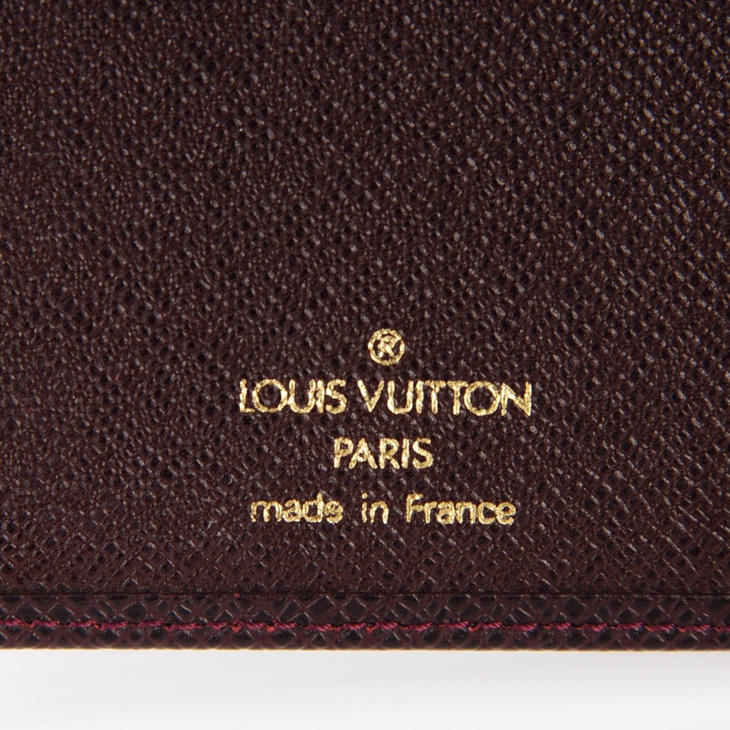 Taiga Porte Valeurs Organizer Wallet Acajou
