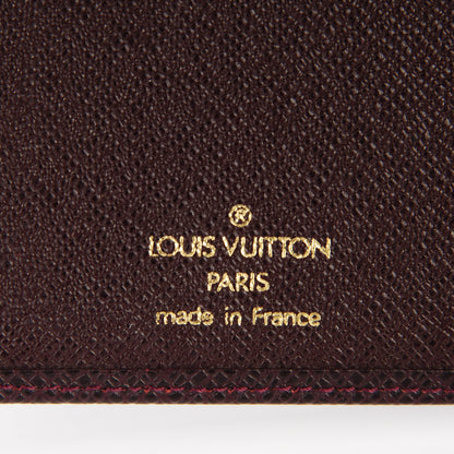 Louis Vuitton Taiga Porte Valeurs Organizer Wallet Acajou 6 of 7