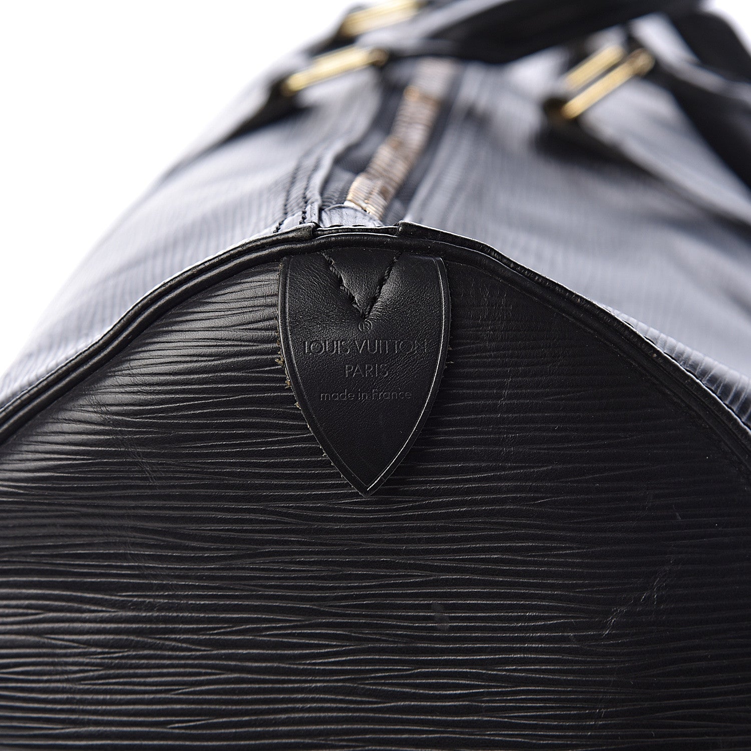 Louis Vuitton Epi Keepall 55 Black 7 of 14