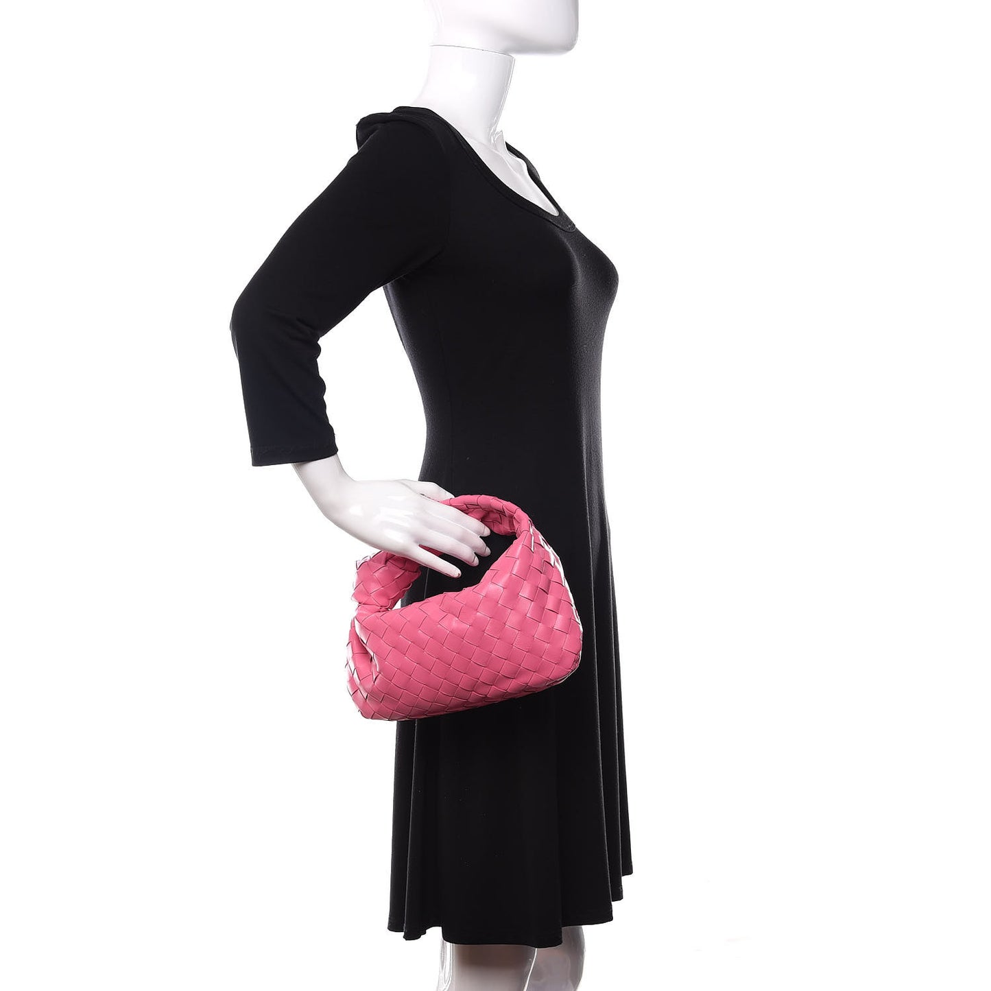 Nappa Intrecciato Mini Jodie Pink