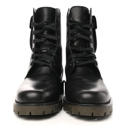 Hermes Calfskin Defense Ankle Boots 40 Black 2 of 12