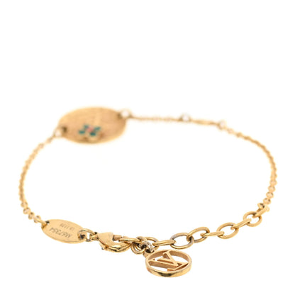 Louis Vuitton Metal Miss Windsor Medal Bracelet Gold 3 of 6
