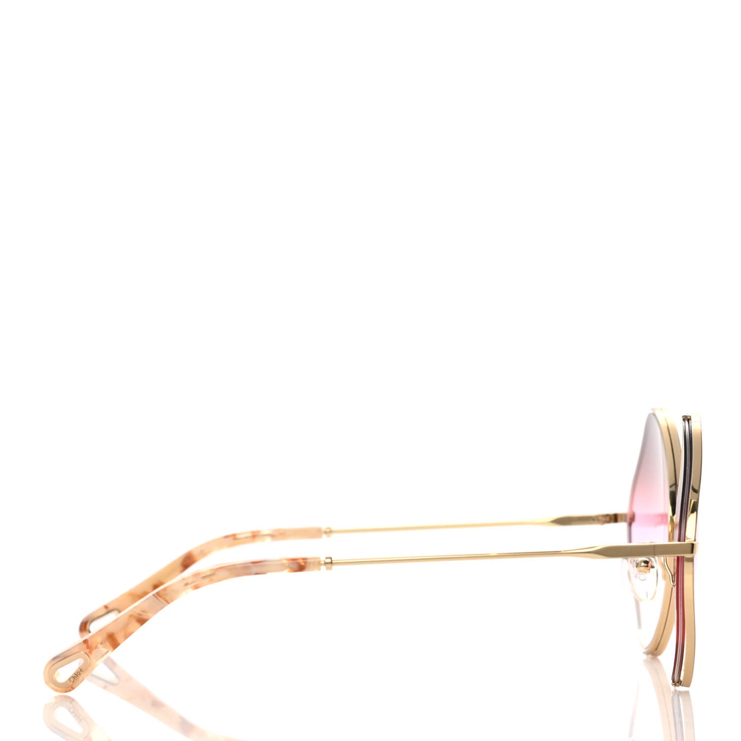Metal Oversized Sunglasses CE159S Gold