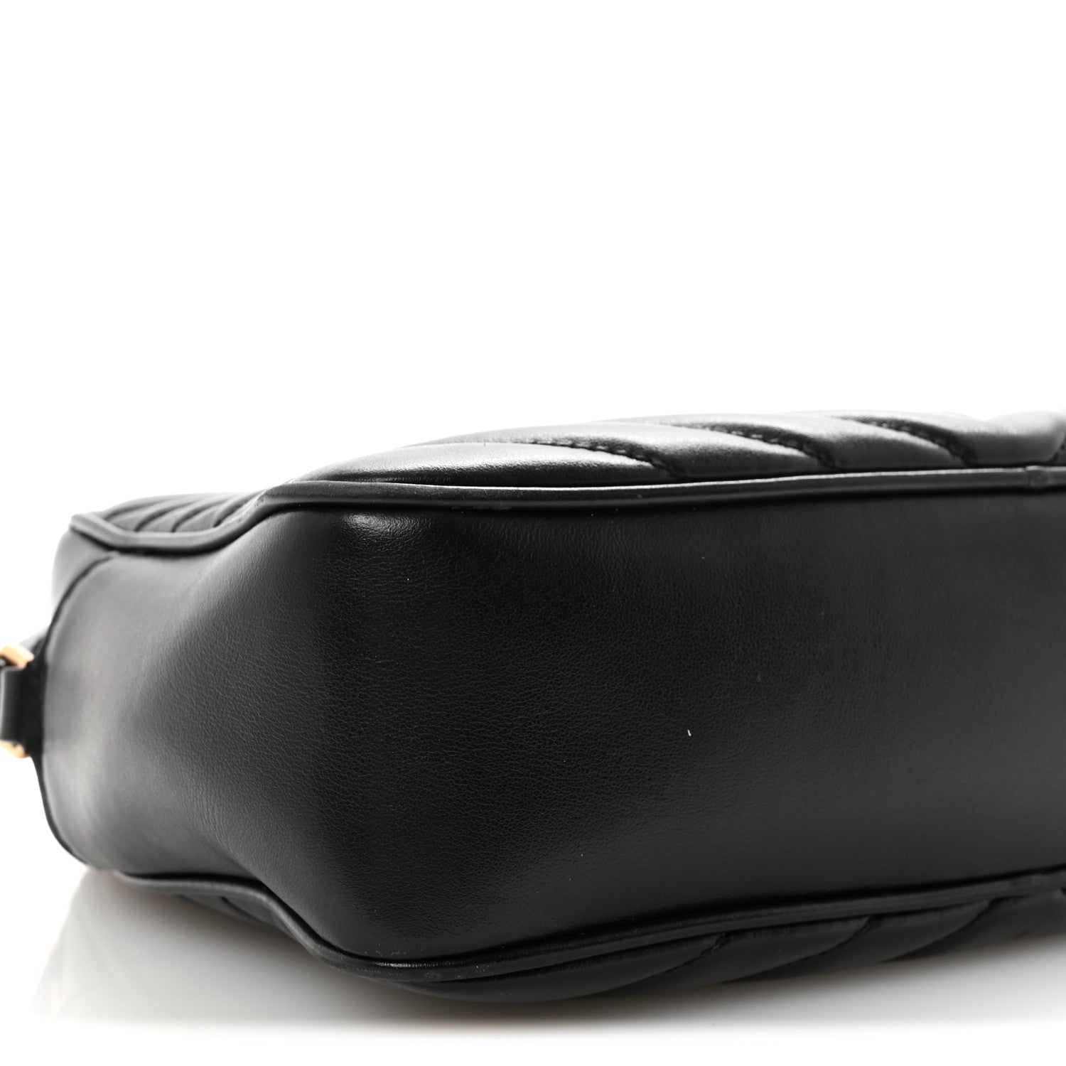 Saint Laurent Calfskin Matelasse Monogram Lou Camera Bag Black 9 of 10