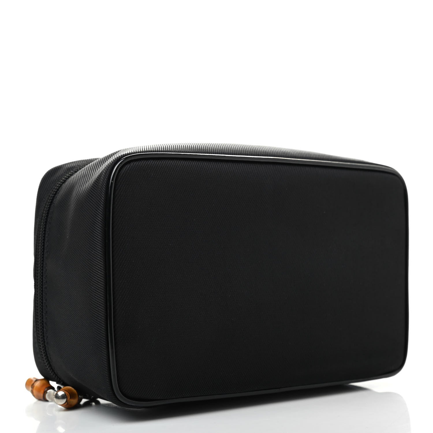 Gucci Nylon Bamboo Vanity Case Black 4 of 8