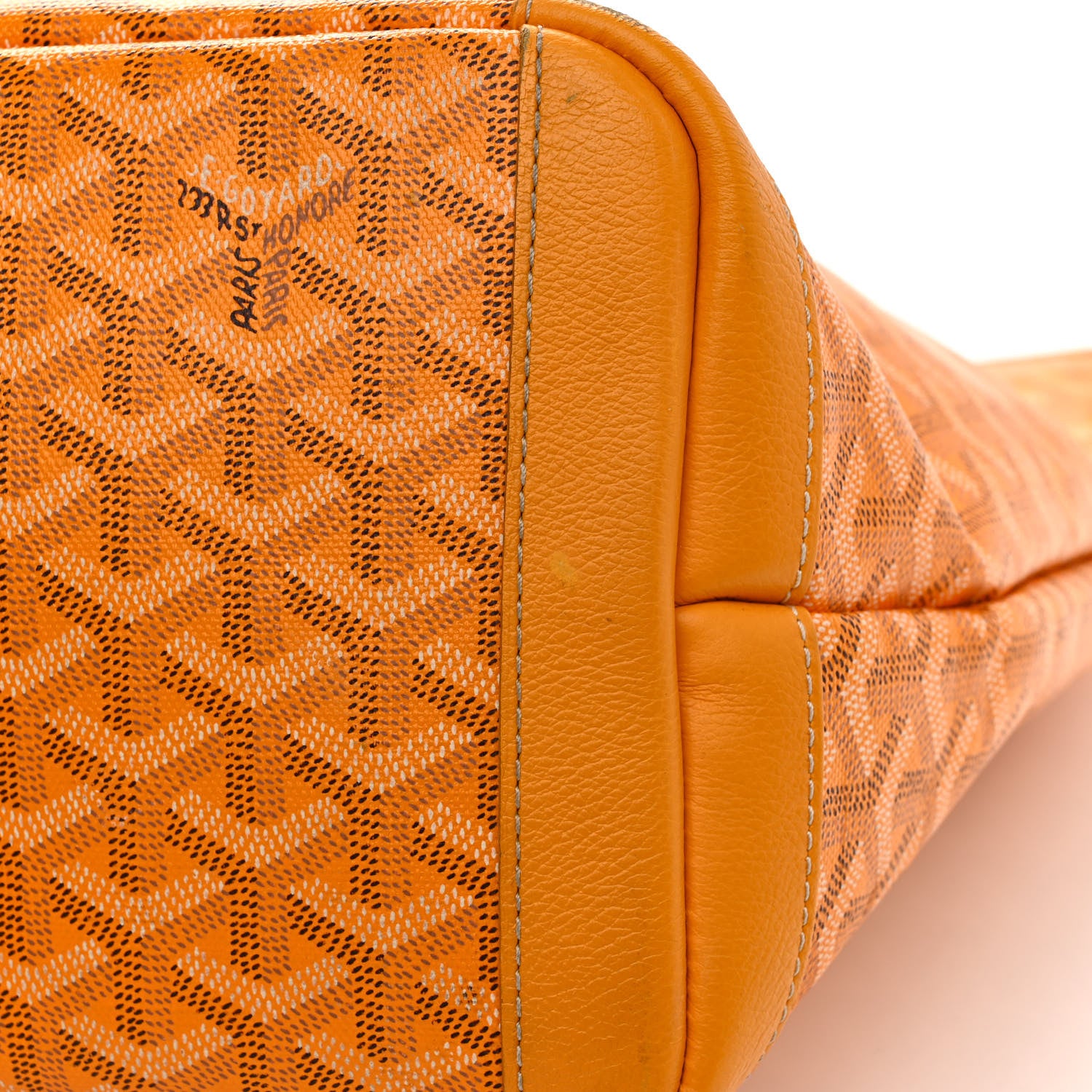 Goyard Goyardine Artois MM Yellow 12 of 19