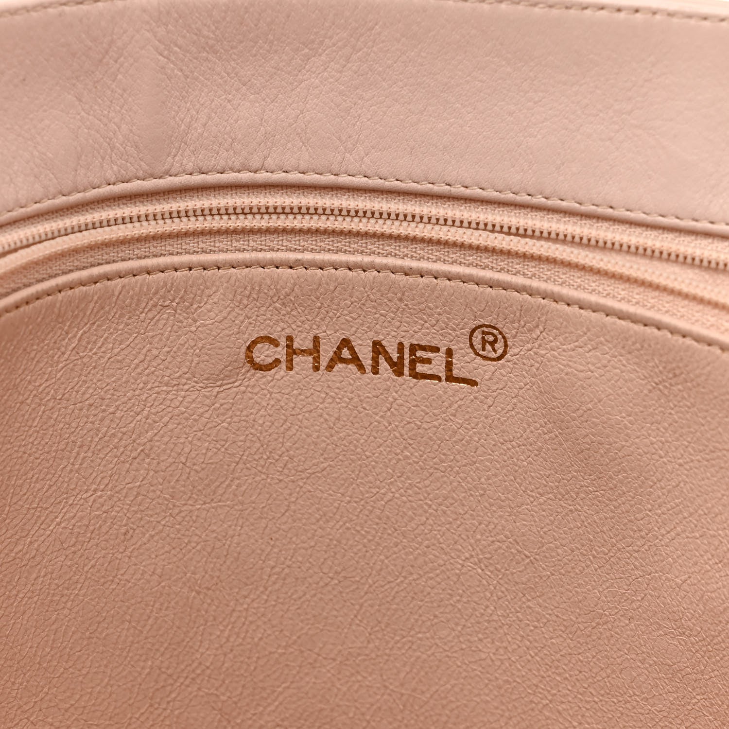 Chanel Lambskin Jumbo CC Shoulder Bag Light Pink 6 of 15