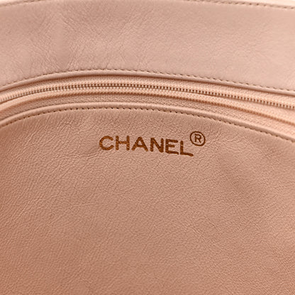 Chanel Lambskin Jumbo CC Shoulder Bag Light Pink 6 of 15