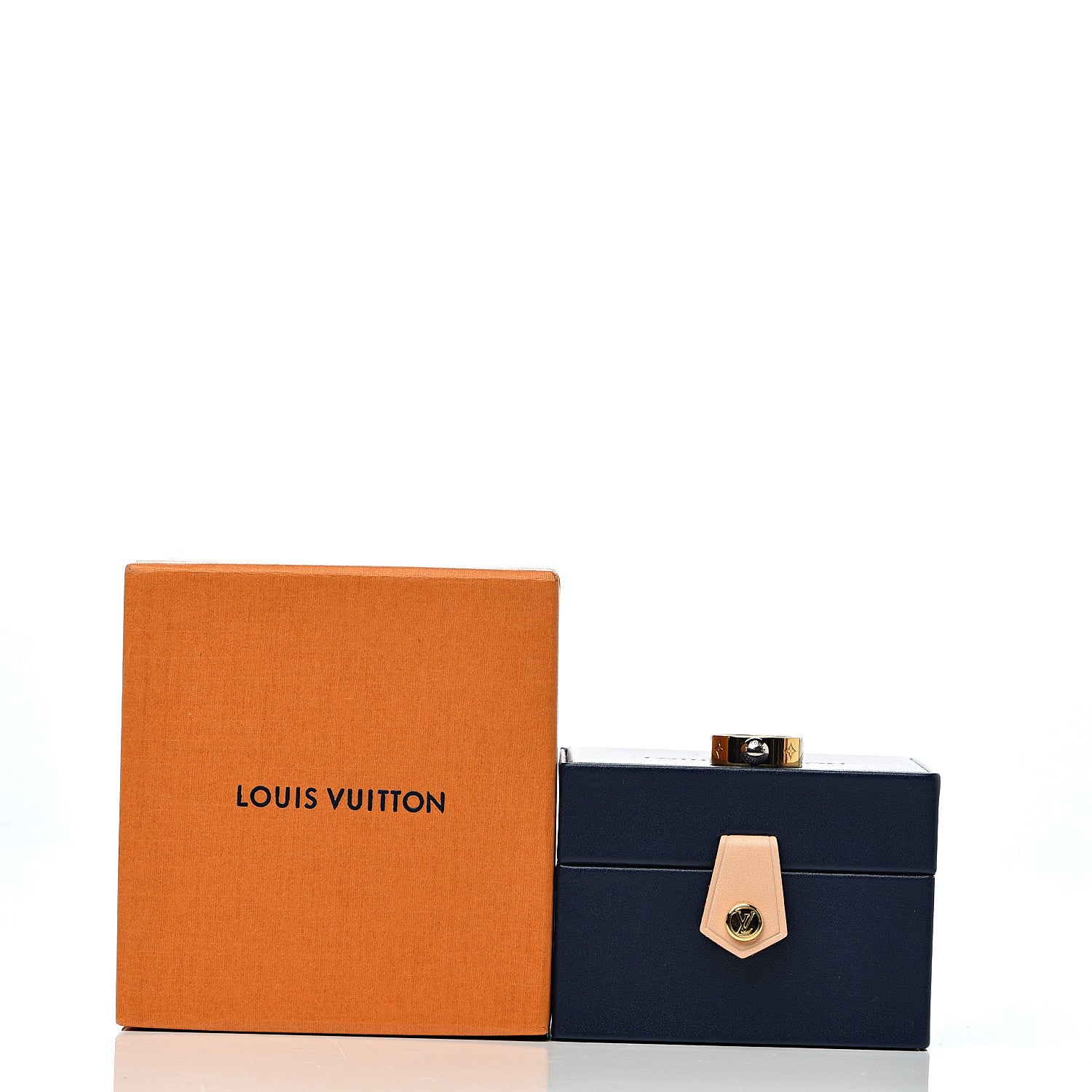 Louis Vuitton Brass Monogram Engraved Nanogram Ring S Gold 9 of 9