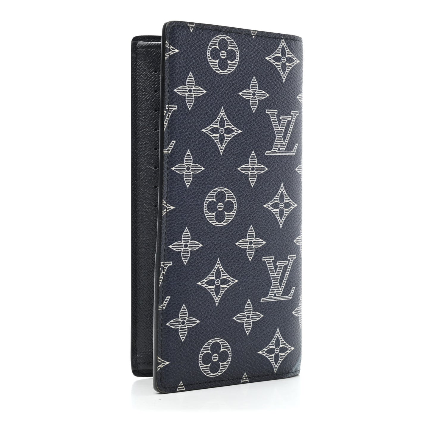 Savane Monogram Chapman Giraffe Brazza Wallet Encre