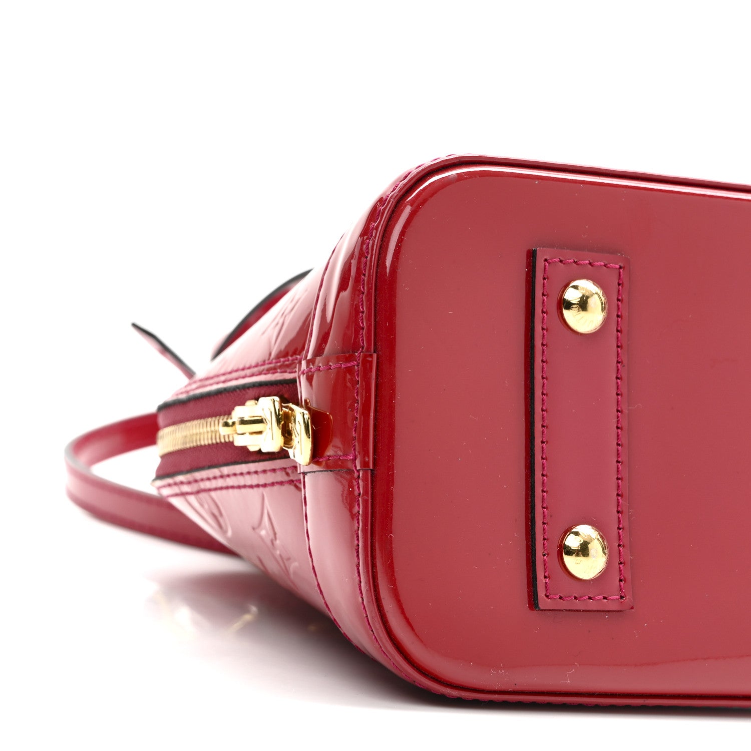Louis Vuitton Vernis Alma BB Pomme D'Amour 9 of 10