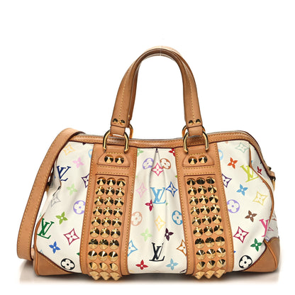Louis Vuitton Monogram Multicolor Courtney MM White 1 of 13