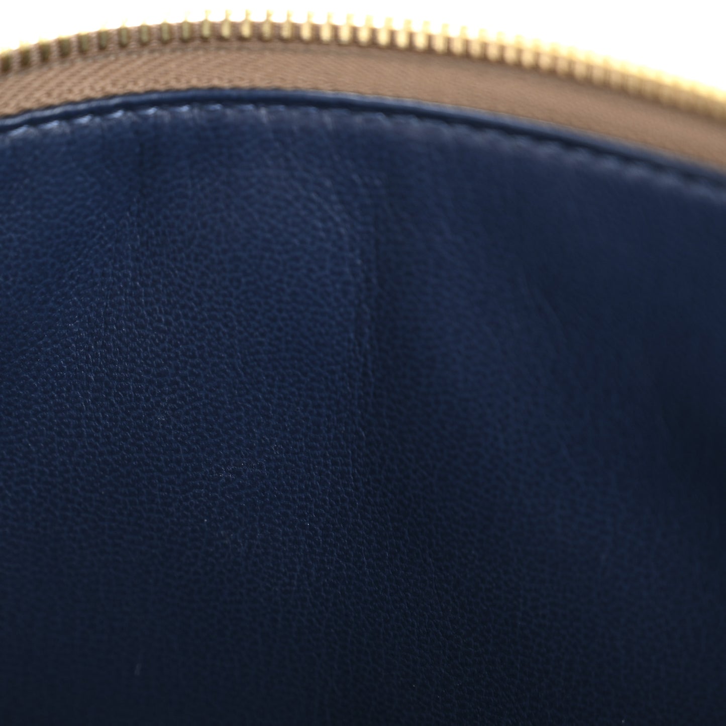 Lambskin Embossed Monogram Coussin PM Taupe