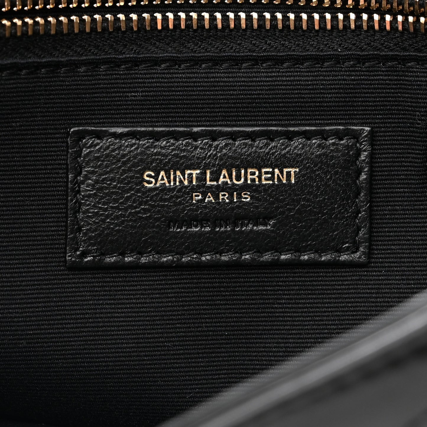 Lambskin Matelasse Monogram Medium Niki Chain Satchel Black