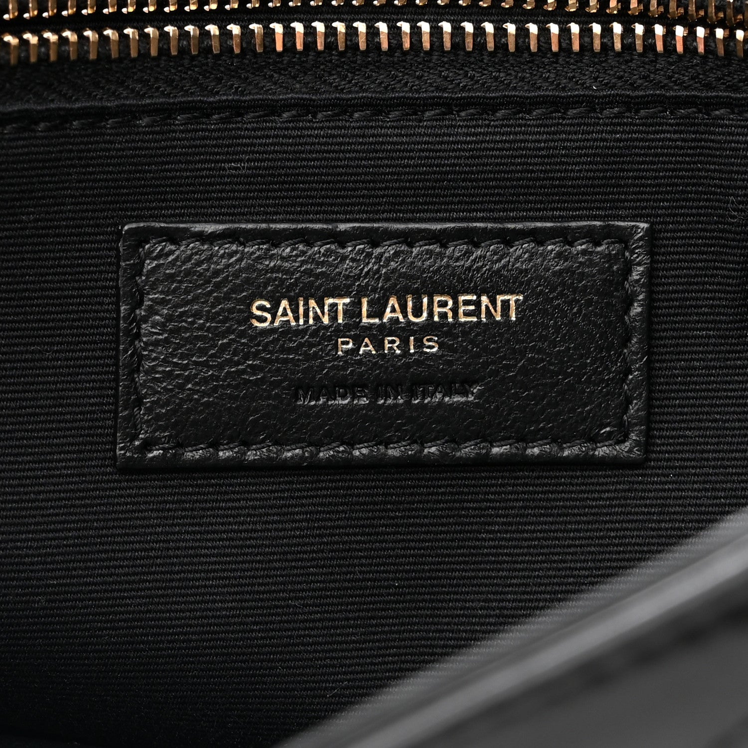 Saint Laurent Lambskin Matelasse Monogram Medium Niki Chain Satchel Black 7 of 12