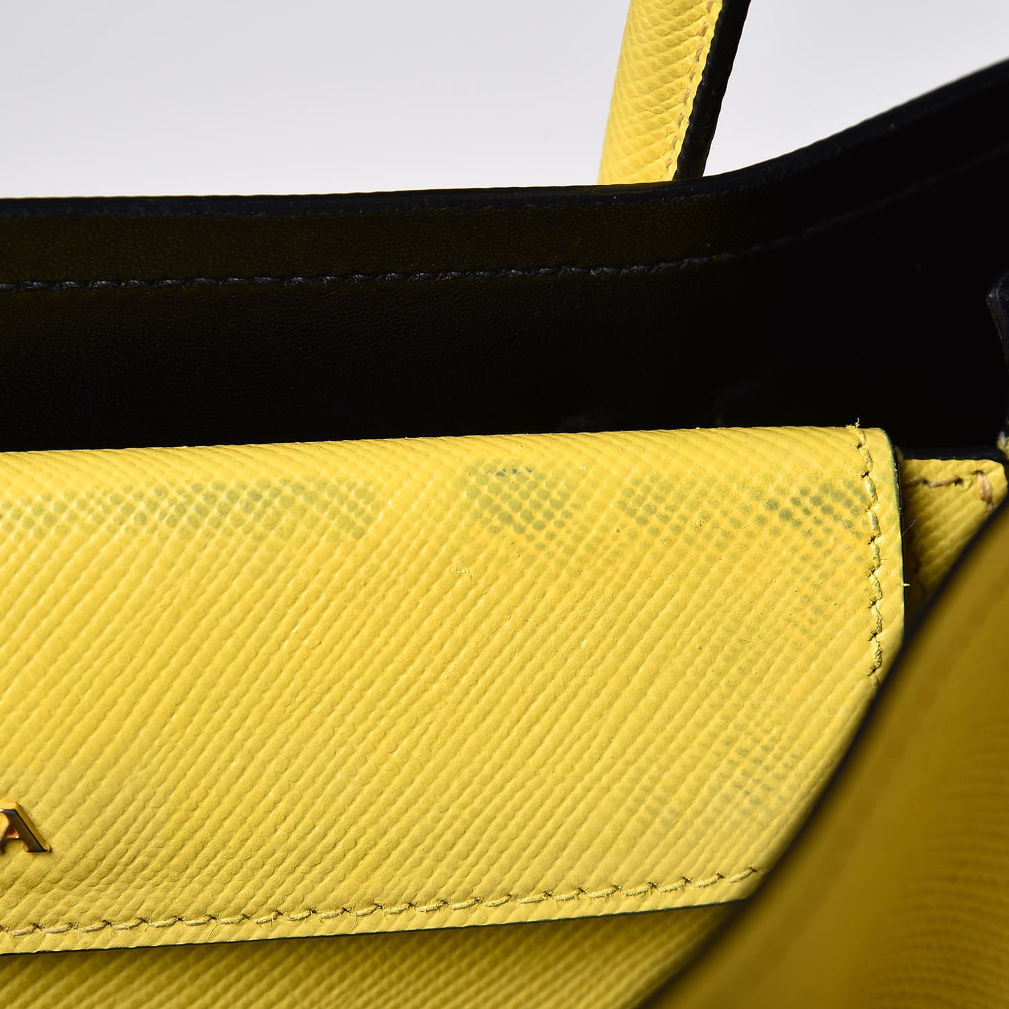 Saffiano Cuir Large Double Bag Girasole