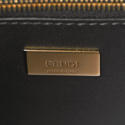 Fendi Nappa Mini Peekaboo Iconic Satchel Black 7 of 10