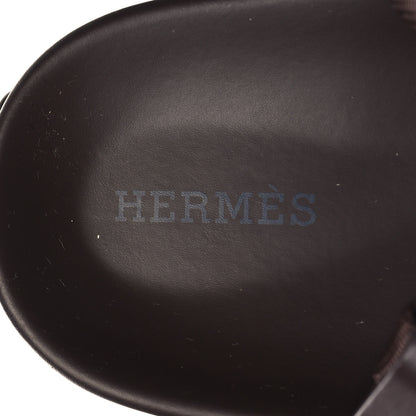 Hermes Calfskin Womens Inboard Sandals 37 9 of 12
