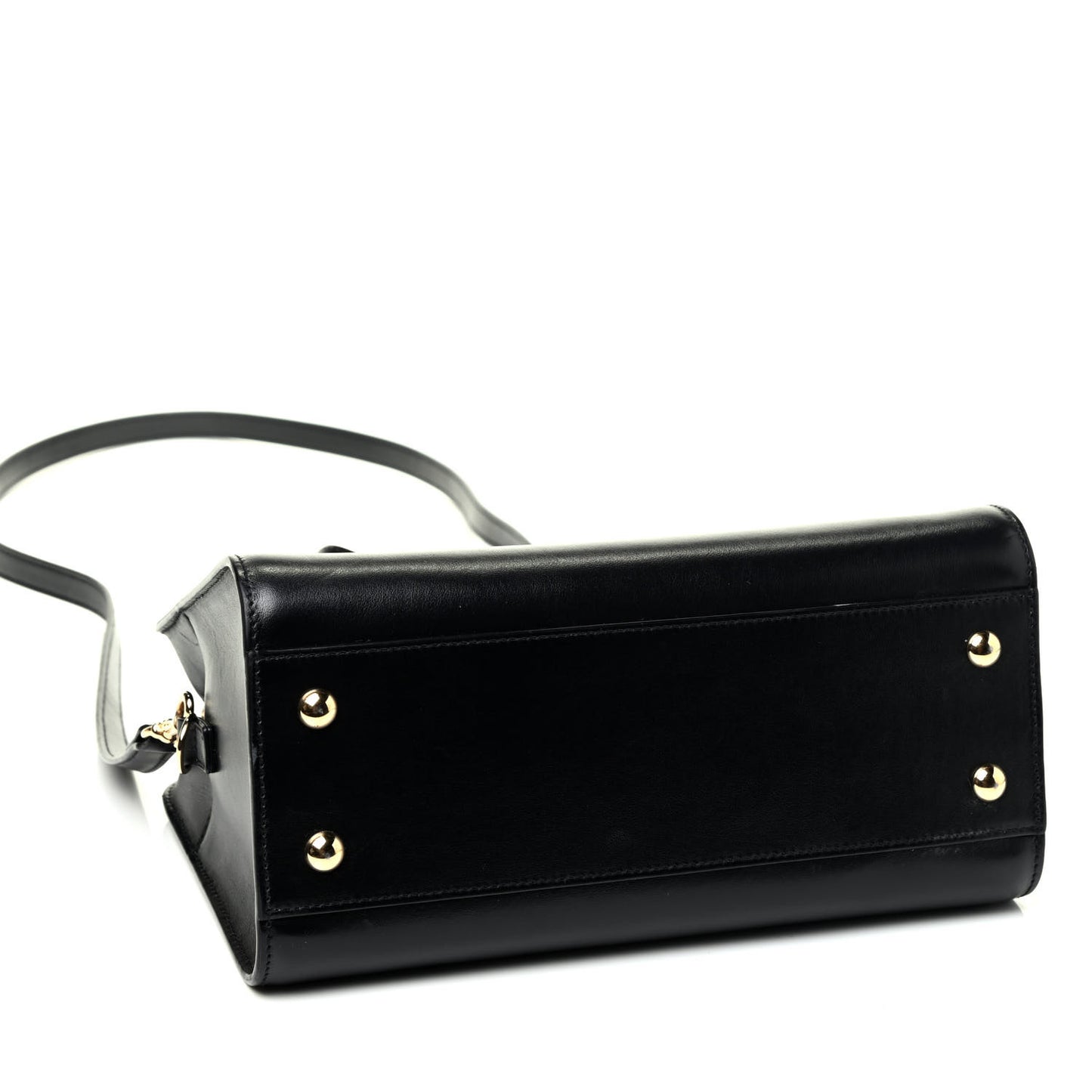 Calfskin Baby Monogram Cabas Black