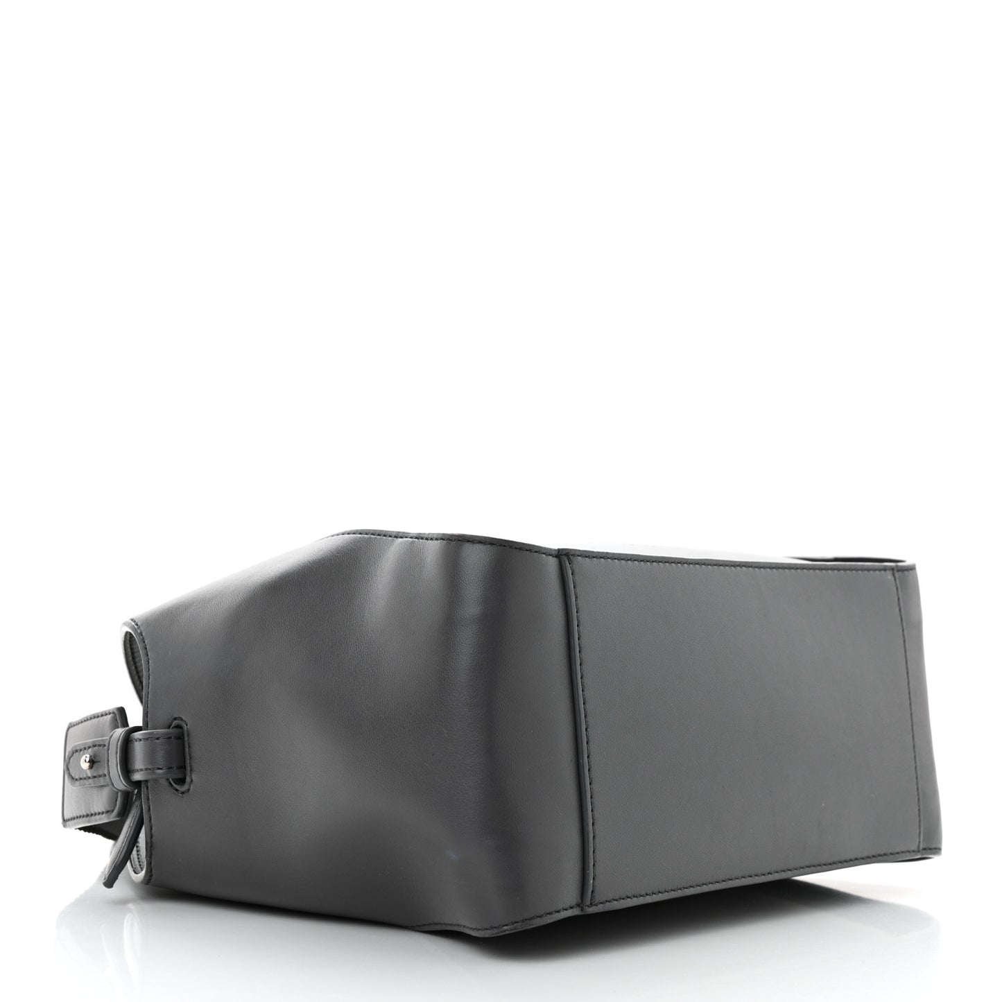 Eco Alter Mat Medium Logo Perforated Tote Dark Grey