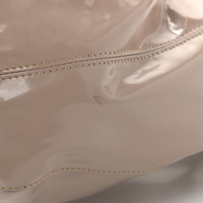 Valentino Garavani Patent Lacca Large Nuage Bow Hobo Nude 11 of 11