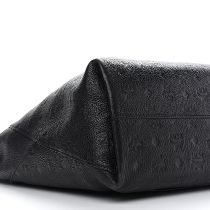 MCM Calfskin Ottomar Large Klara Hobo Black 5 of 9
