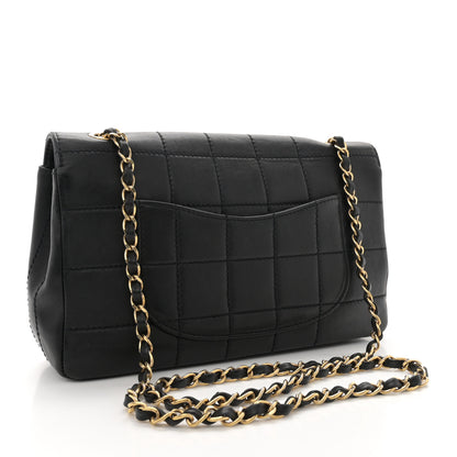 Chanel Lambskin Stitched Chocolate Bar Single Flap Black 3 of 13