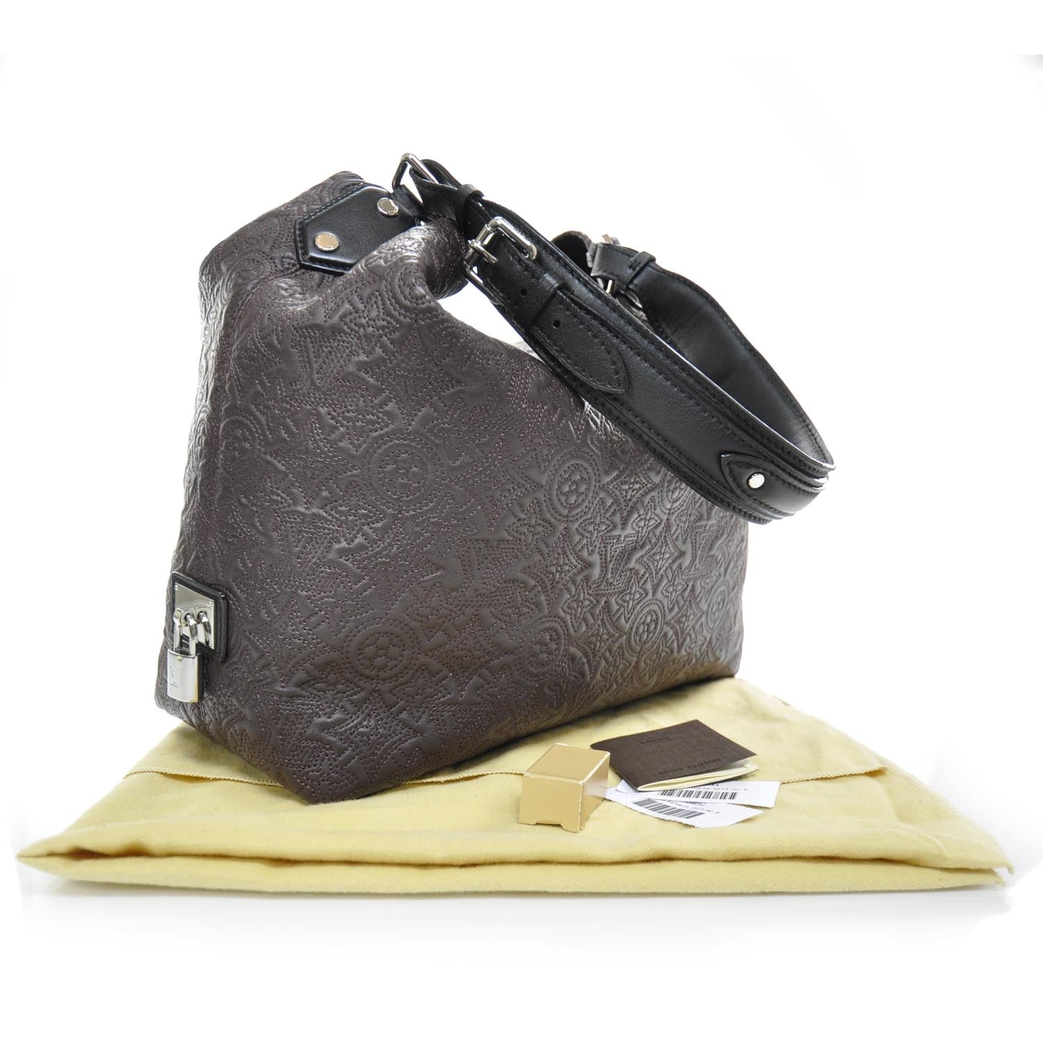 Louis Vuitton Monogram Lambskin Antheia Hobo PM Iris 2 of 9