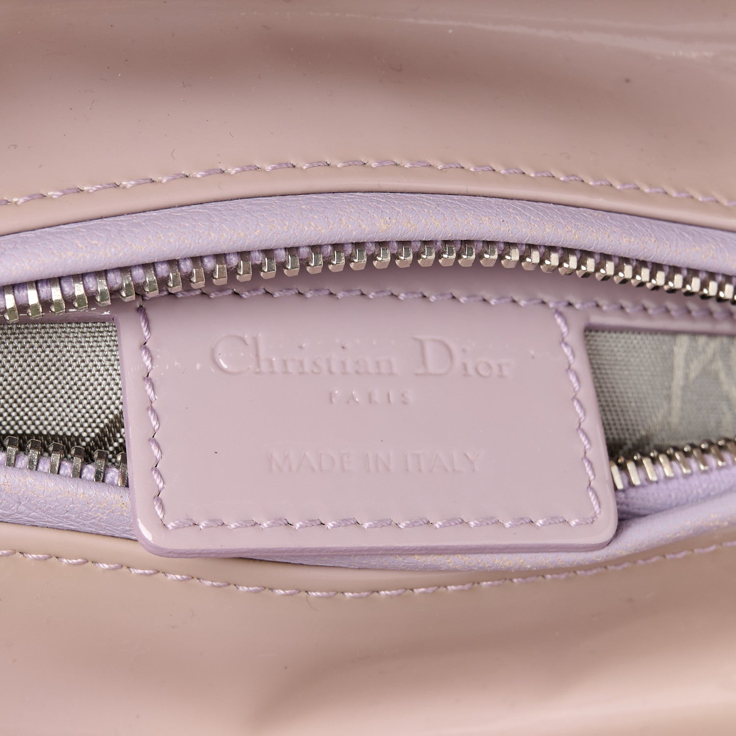 Christian Dior Patent Cannage Medium Lady Dior Light Pink 6 of 11