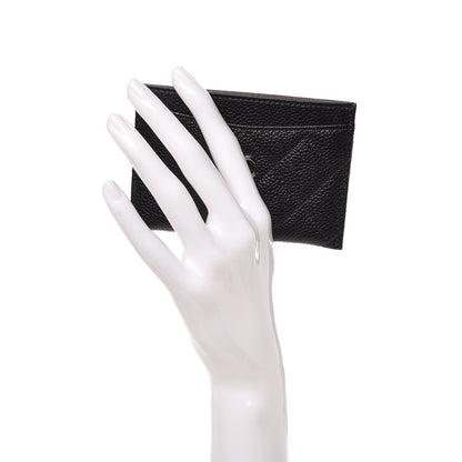 Chanel Caviar Quilted Card Holder Black 2 of 9
