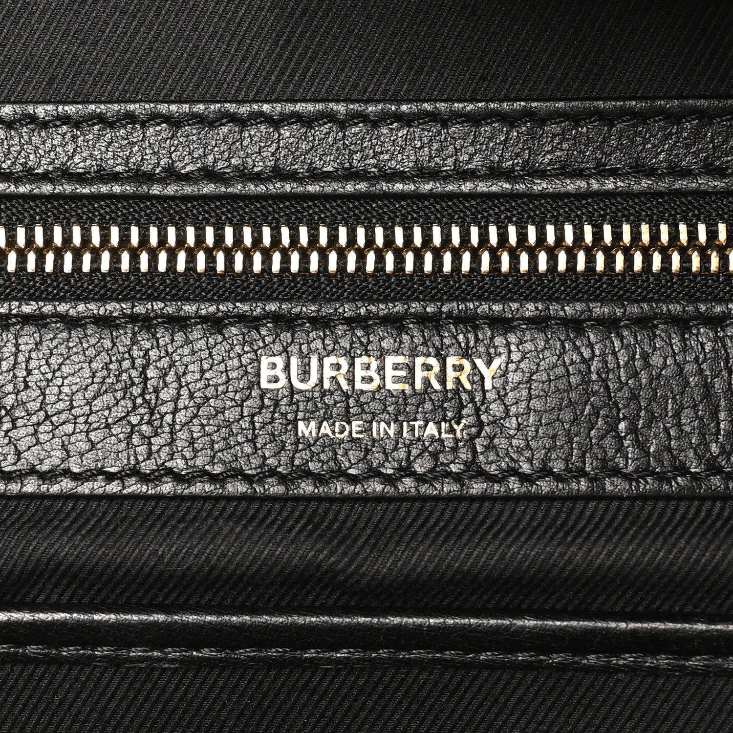 Burberry Lambskin Quilted TB Backpack Black 6 of 9
