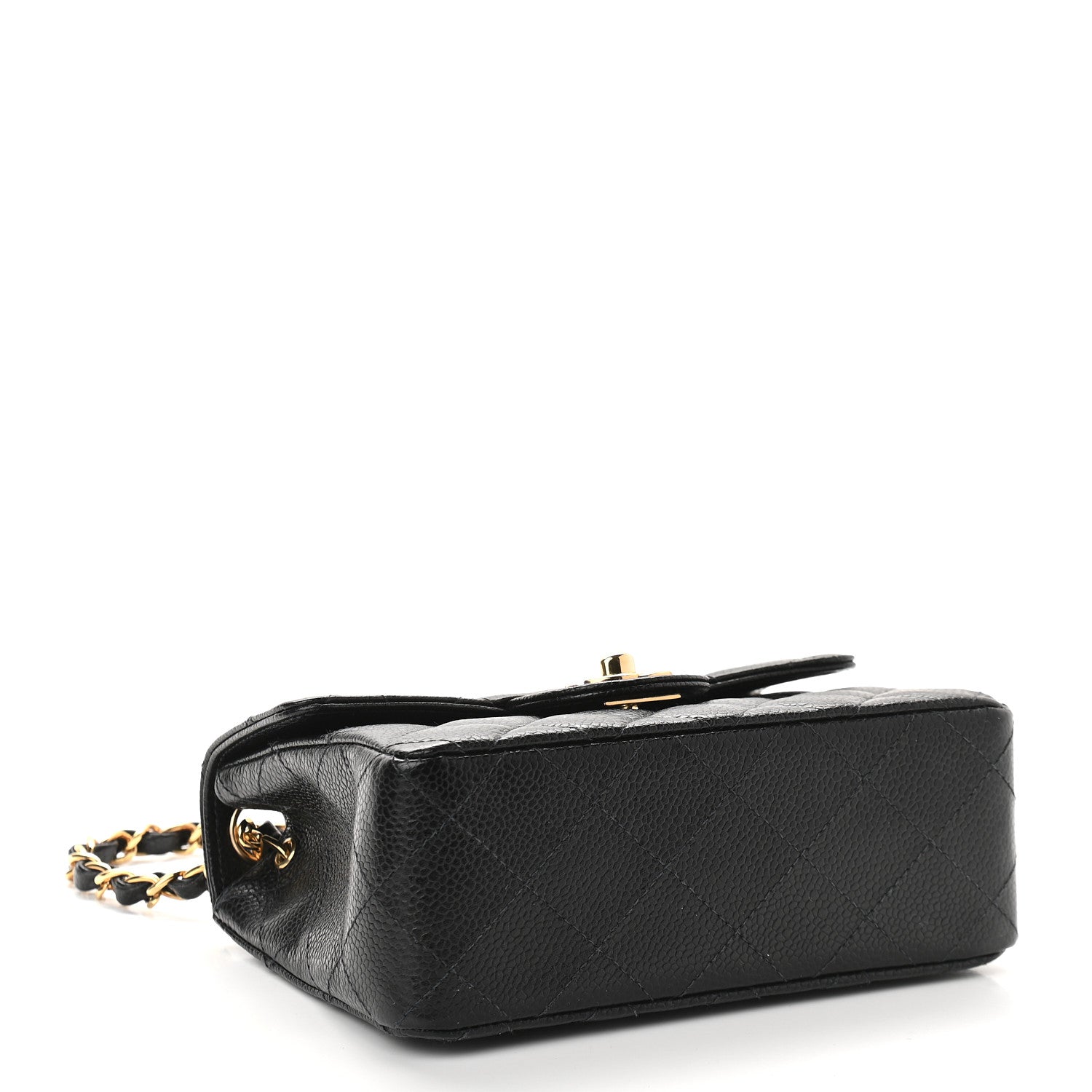 Chanel Caviar Quilted Mini Square Flap Black 3 of 8