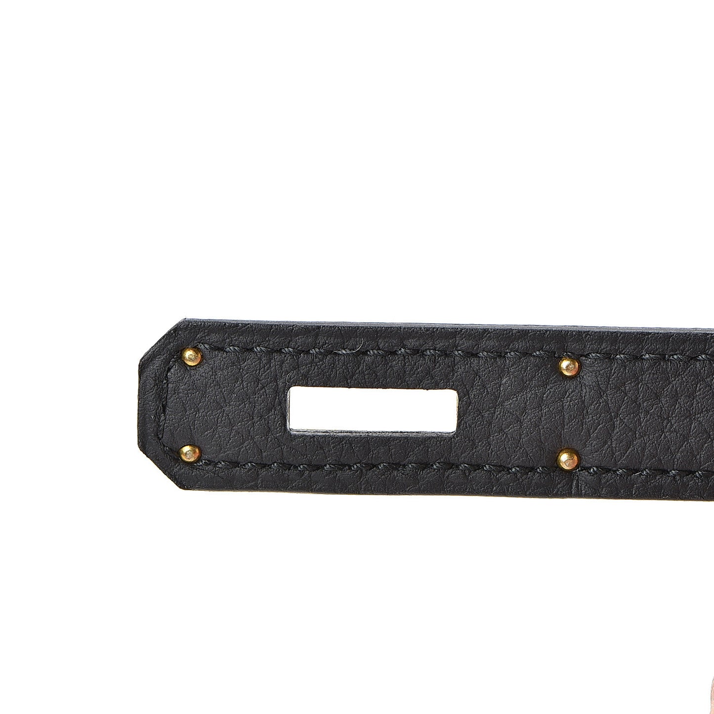 Togo Matte Alligator Kelly Retourne Touch 28 Black