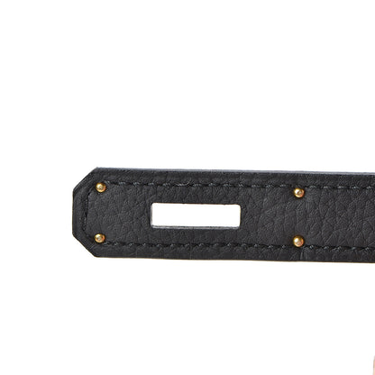 Hermes Togo Matte Alligator Kelly Retourne Touch 28 Black 29 of 39