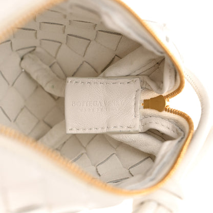 Bottega Veneta Nappa Intrecciato Mini Loop Camera Bag White 6 of 10