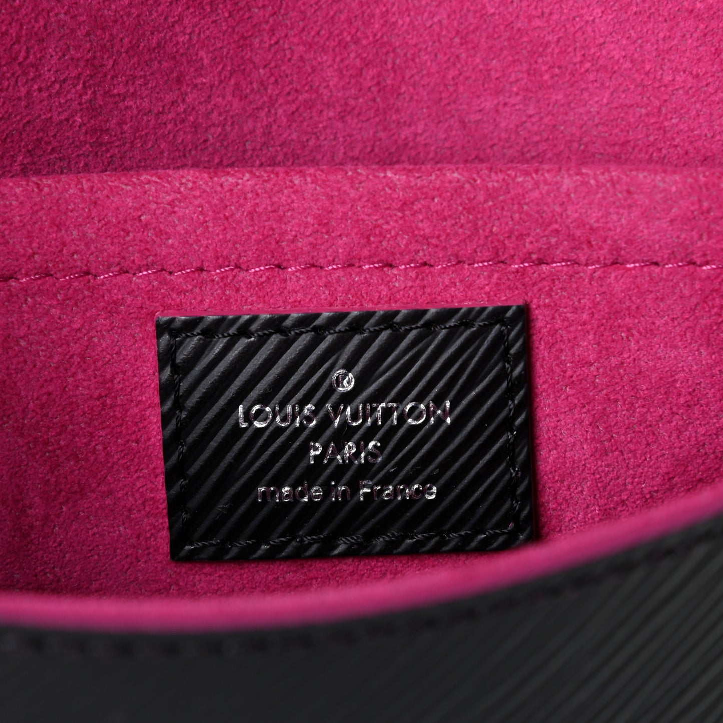 Epi Saint Cloud NM Black Hot Pink