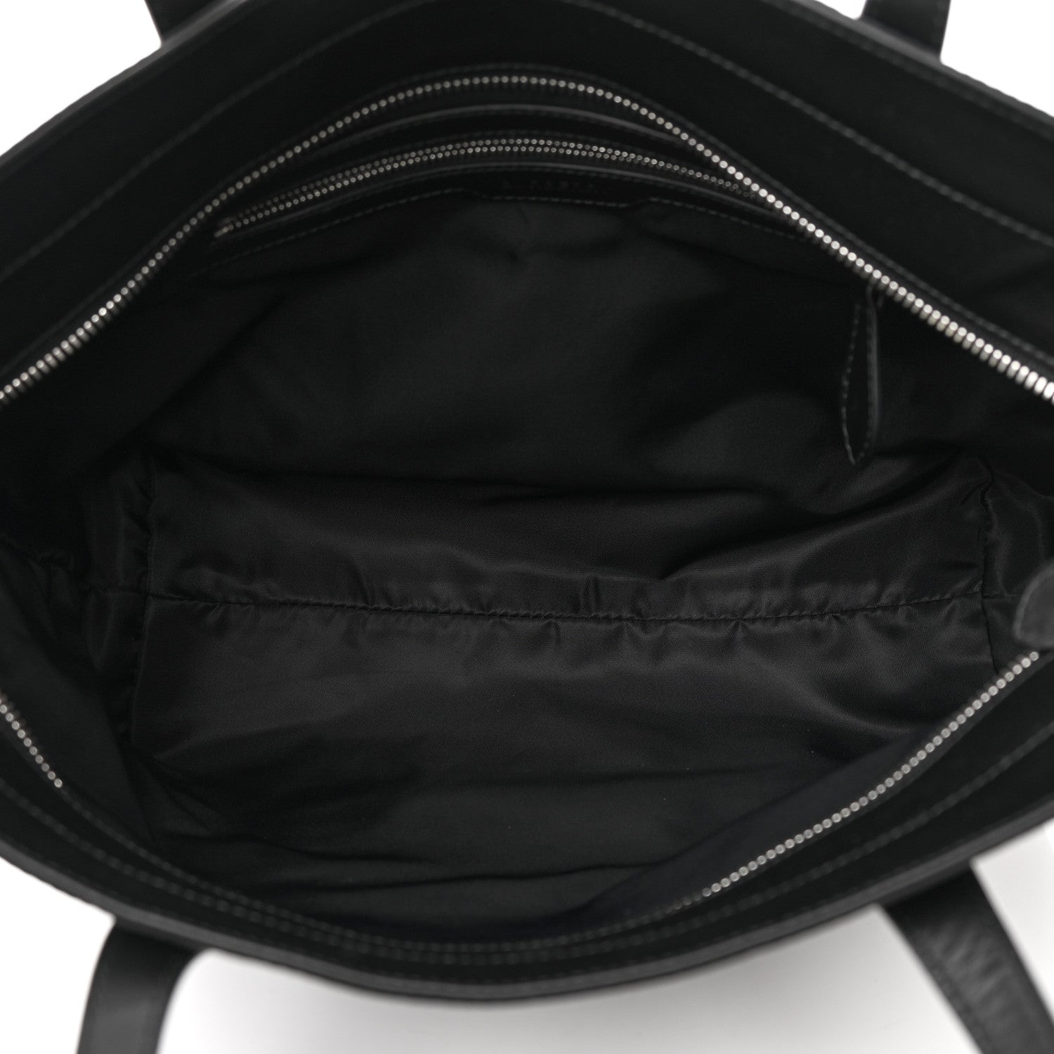 Burberry Nylon Logo Small Ardwell Tote Black 5 of 13