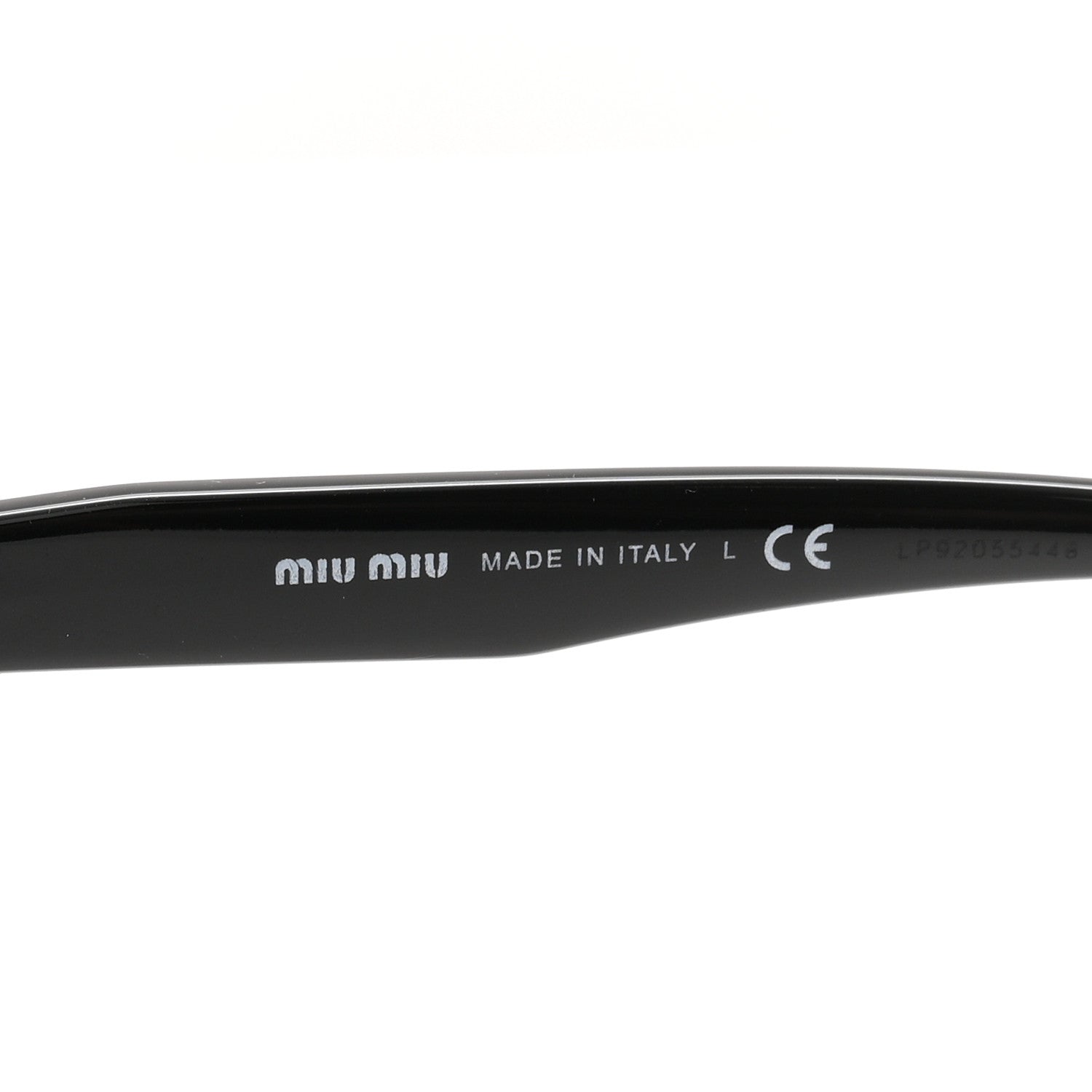 Miu Miu Acetate Cat Eye Sunglasses SMU 05X Black 5 of 7