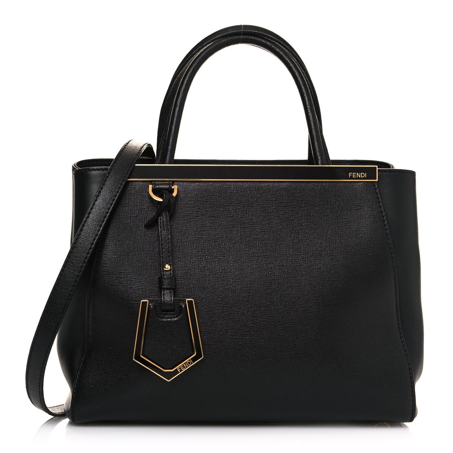Vitello Elite Petite 2Jours Tote Black