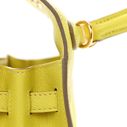 Hermes Epsom Kelly Sellier 25 Lime 12 of 14