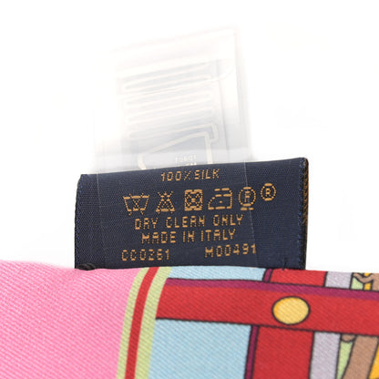 Louis Vuitton Silk Monogram 2021 Christmas Animation Japanese Garden Bandeau Marron 3 of 3