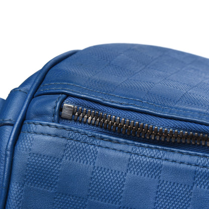 Louis Vuitton Damier Infini Keepall Bandouliere 45 Neptune 27 of 33