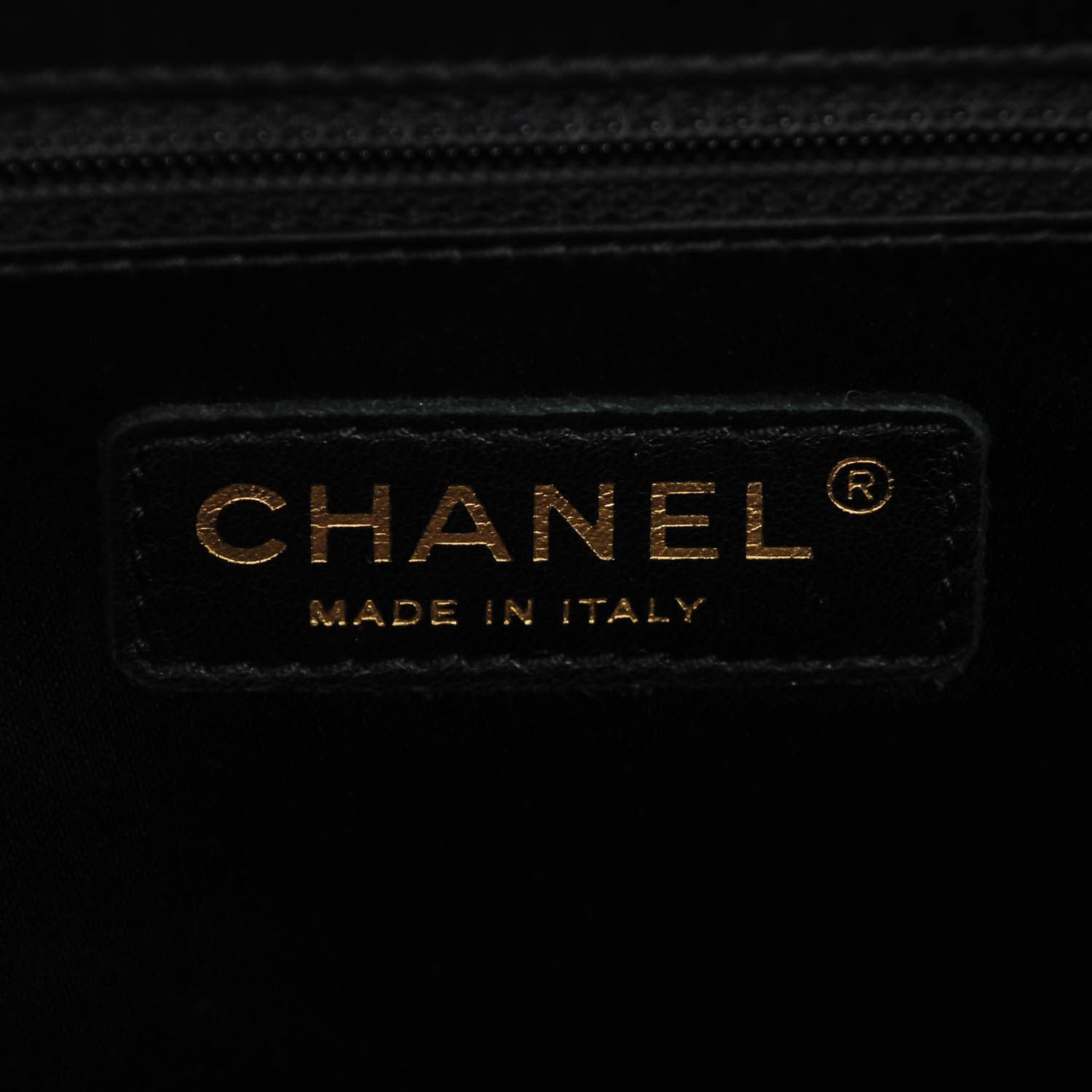 Chanel Caviar Quilted XL Grand Shopping Tote GST Black 6 of 8
