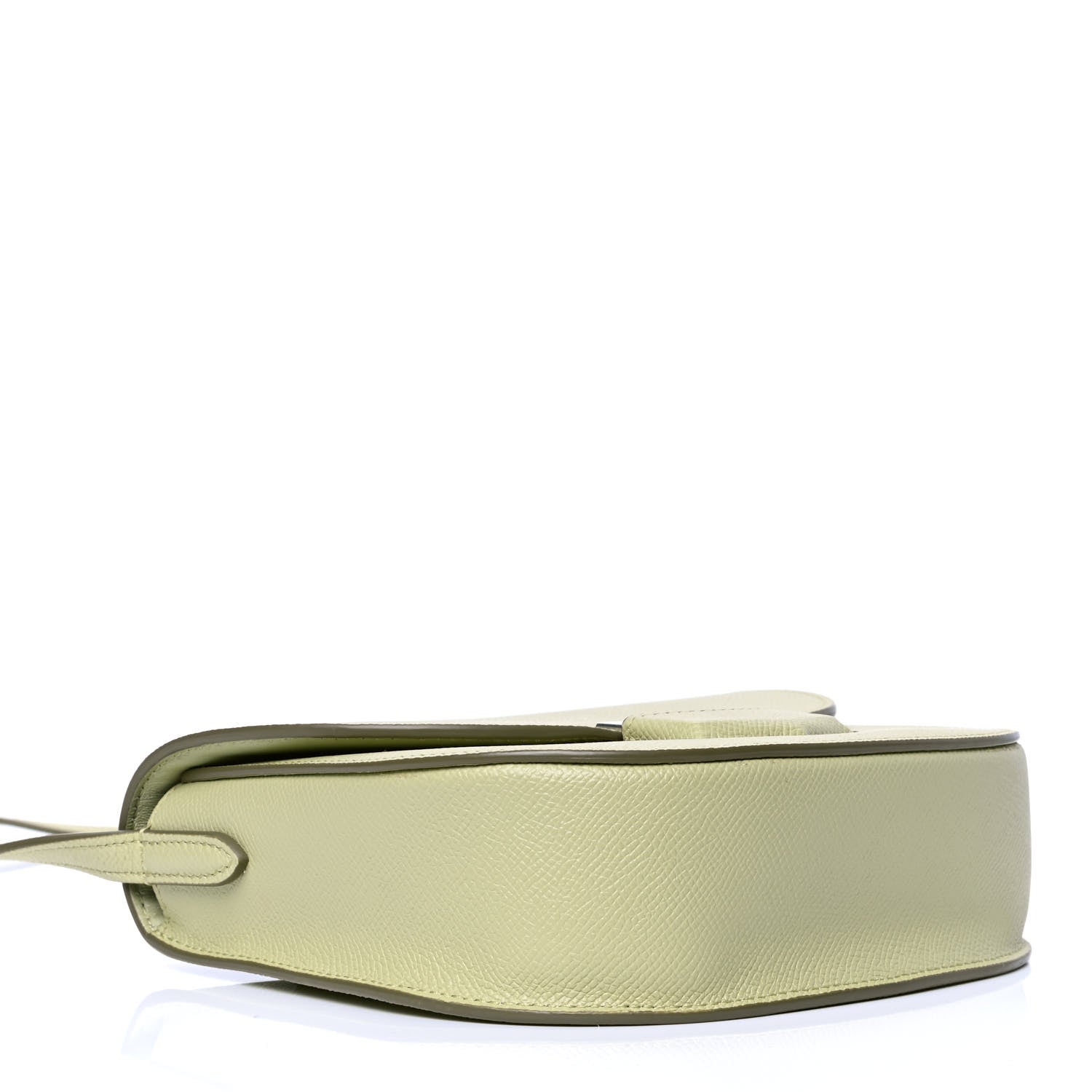 Celine Grained Calfskin Small Trotteur Jade 4 of 6