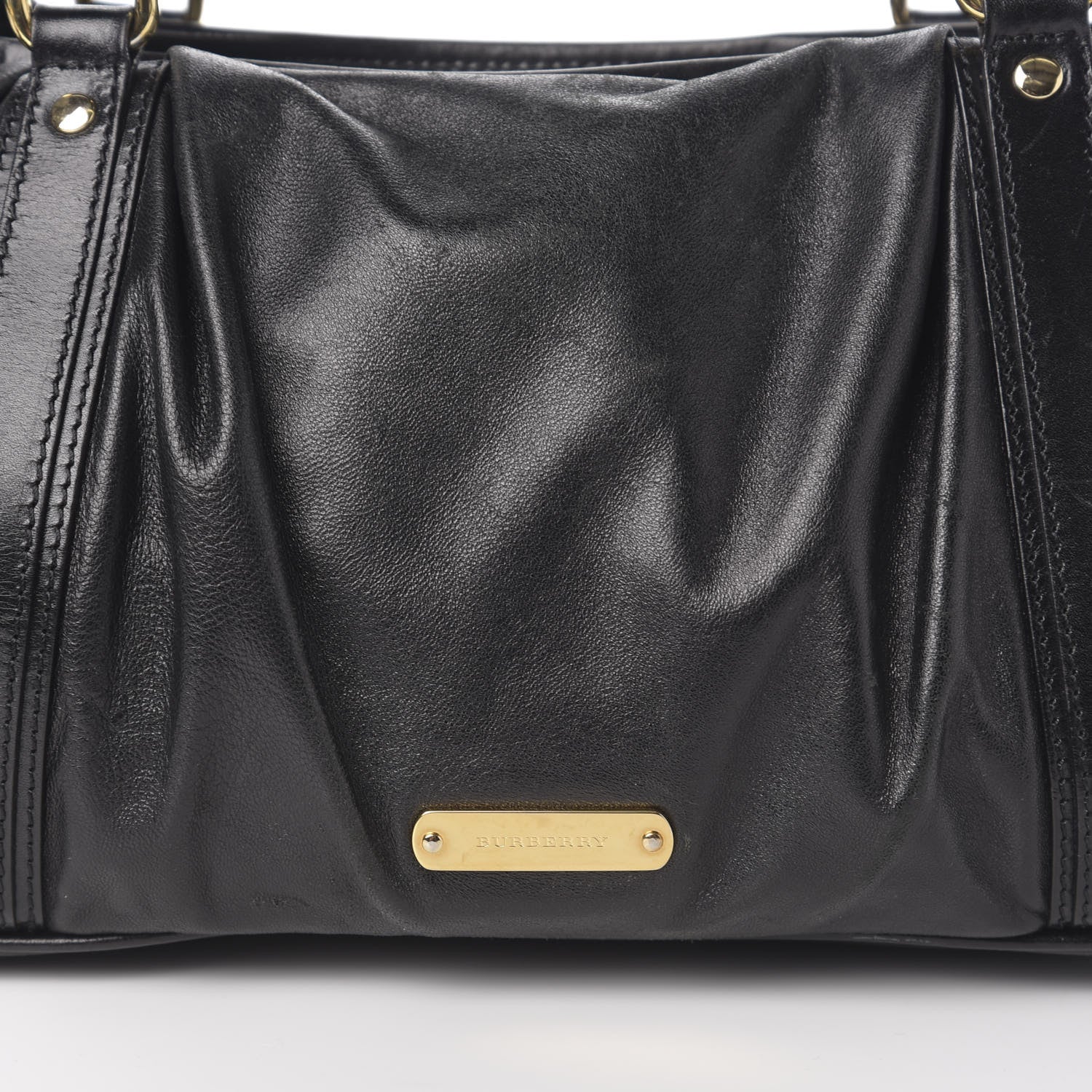 Burberry Smooth Calfskin Satchel Black 12 of 12