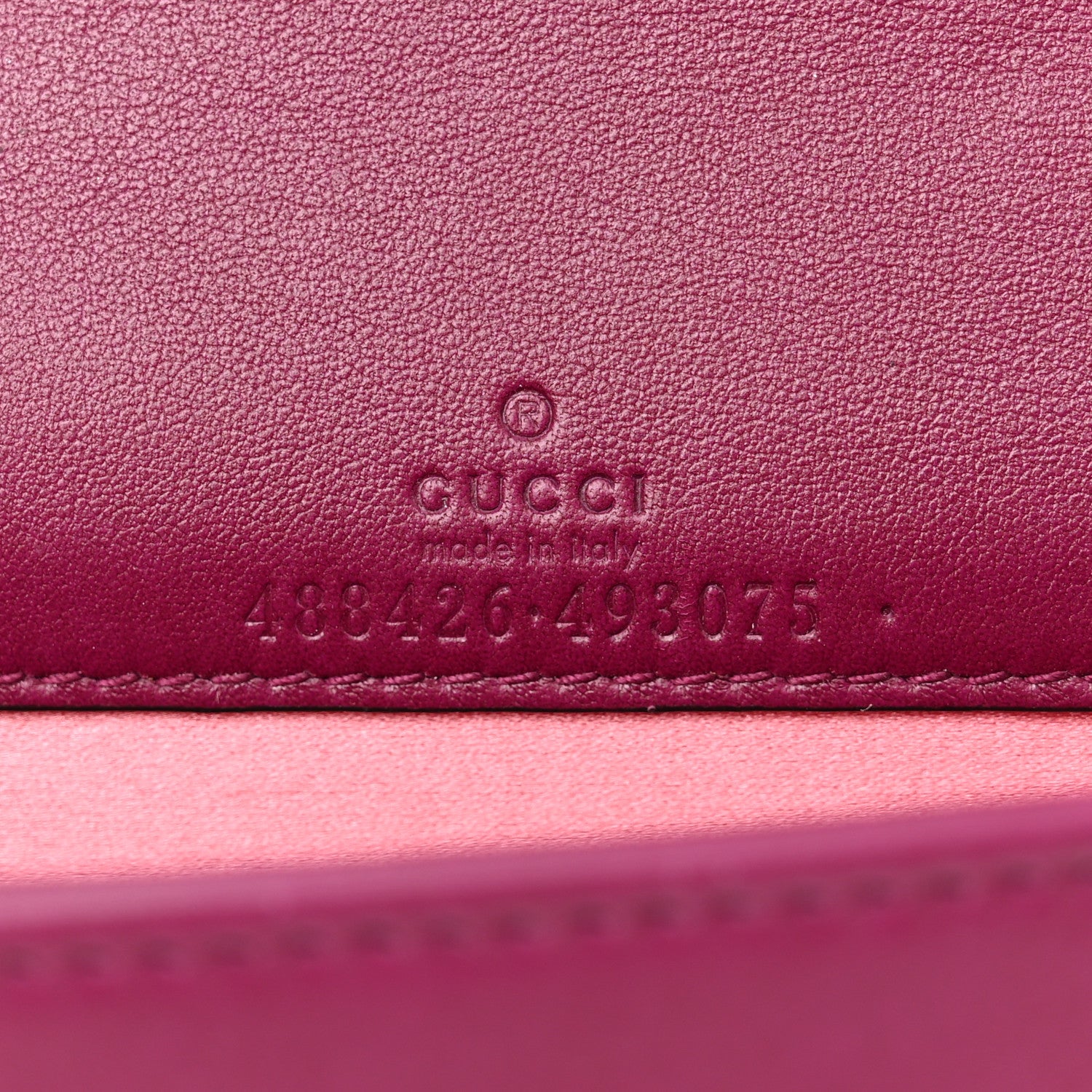 Gucci Velvet Matelasse GG Marmont Mini Bag Fuchsia Violet Cyclamen 6 of 11