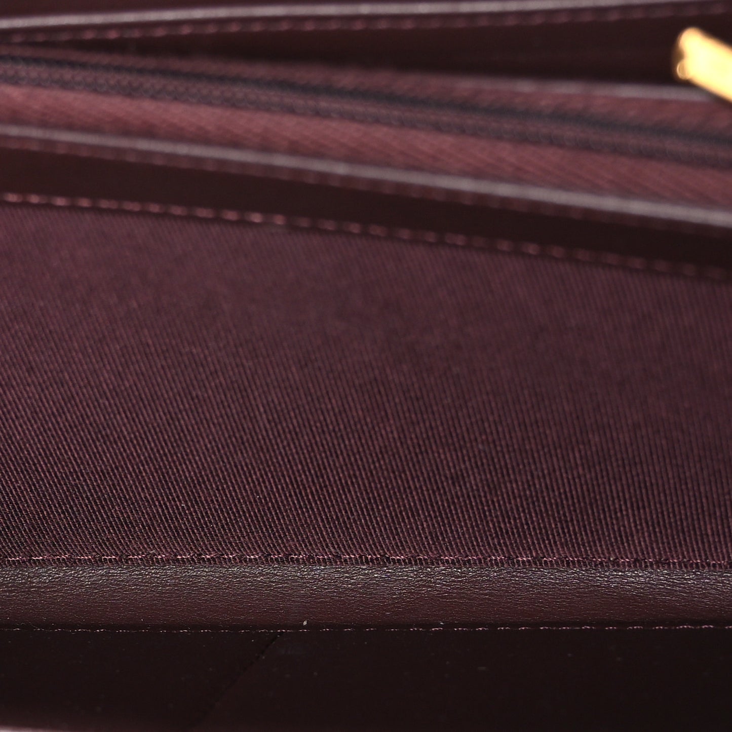 Caviar Quilted Large Gusset Zip Around Wallet Black