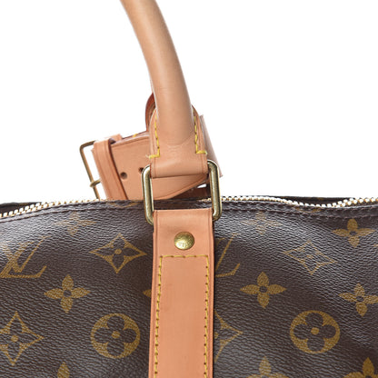 Louis Vuitton Monogram Keepall Bandouliere 55 14 of 15